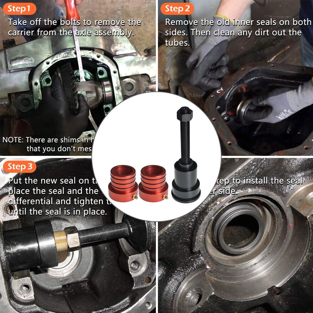 Inner Axle Side Seal Installation Tool Front Axle Tube Seal For Jeep