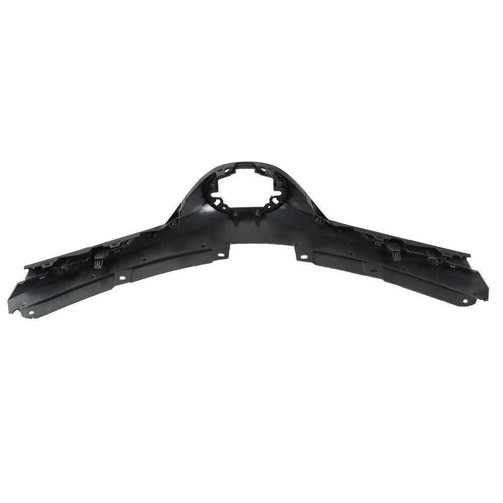 Front Upper Grill For Toyota RAV4 2016- 2018 W/Chrome Trim Black Plastic