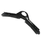 Front Upper Grill For Toyota RAV4 2016- 2018 W/Chrome Trim Black Plastic