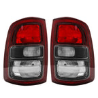 Left+Right Tail Light For 2019-23 Dodge Ram 2500 3500 Halogen Black Trim