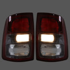 Left+Right Tail Light For 2019-23 Dodge Ram 2500 3500 Halogen Black Trim