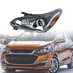 Left Headlight For 2019-2021 Chevy Spark Factory Halogen Type w/o DRL