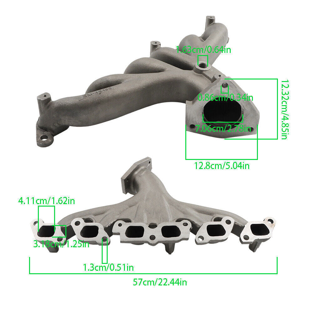Exhaust Manifold with Gasket For 2006-2007 Buick Rainier L6 4.2L 674-990