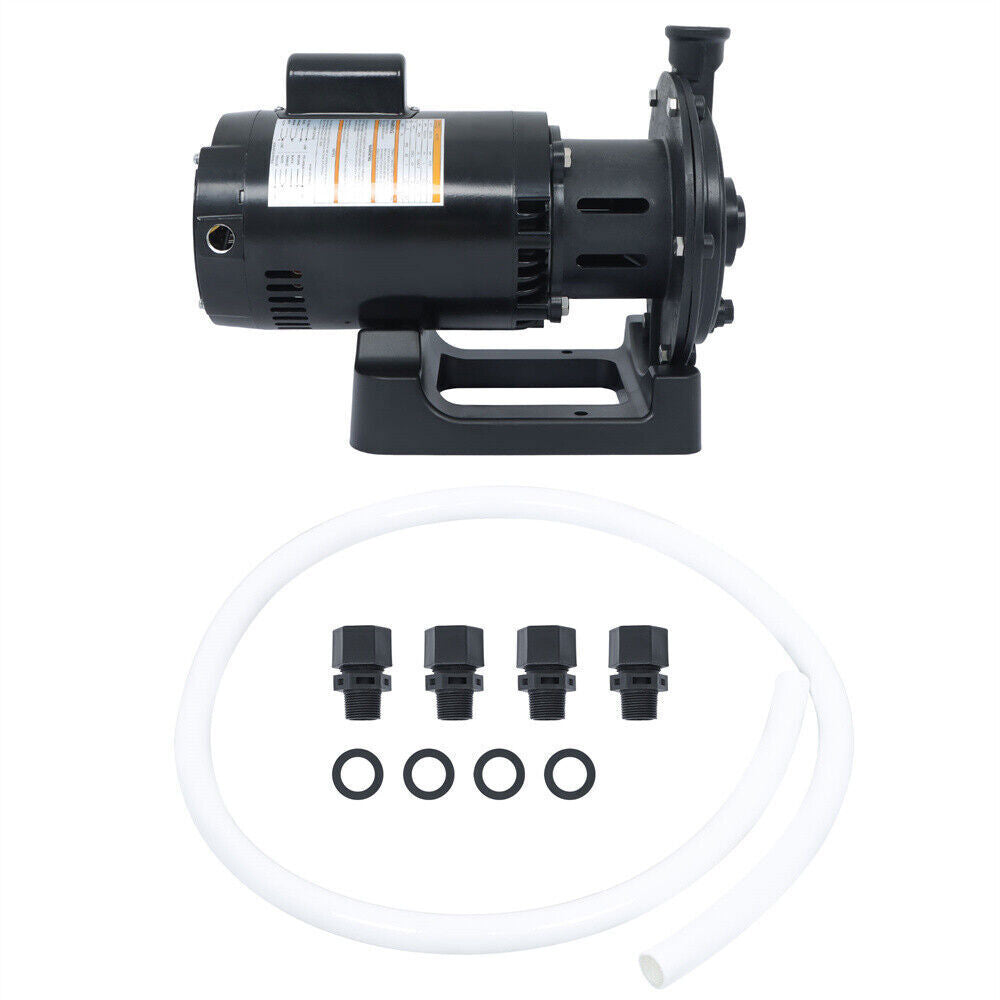 3/4 HP Booster Pump For Pressure Side Pool Cleaners PB460 PB4-60 115V/230V Black