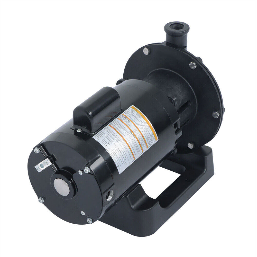 3/4 HP Booster Pump For Pressure Side Pool Cleaners PB460 PB4-60 115V/230V Black