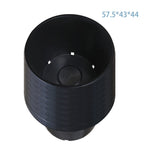 5Pcs Black Injection Molding Plant Flower Pot Nursery Containers 20 Gallon