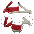 Sharpener 15°-45° (5005) Adjustable For Straight & Standard Lawn Mower Blade Red