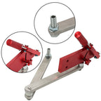 Sharpener 15°-45° (5005) Adjustable For Straight & Standard Lawn Mower Blade Red
