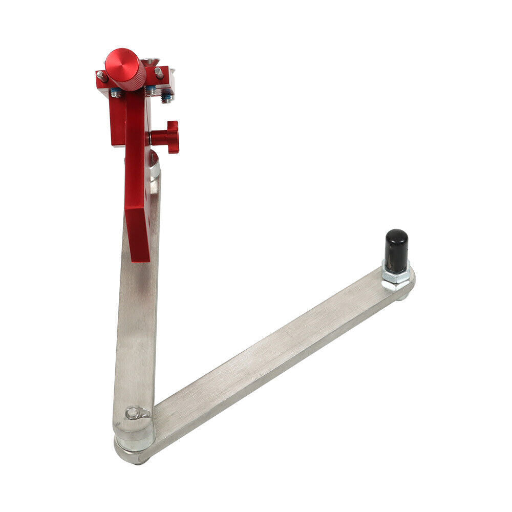 Sharpener 15°-45° (5005) Adjustable For Straight & Standard Lawn Mower Blade Red