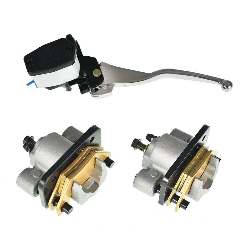 Front Brake Calipers Pads & Master Cylinder For Arctic Cat 300 2X2，4X4 2003 ATV