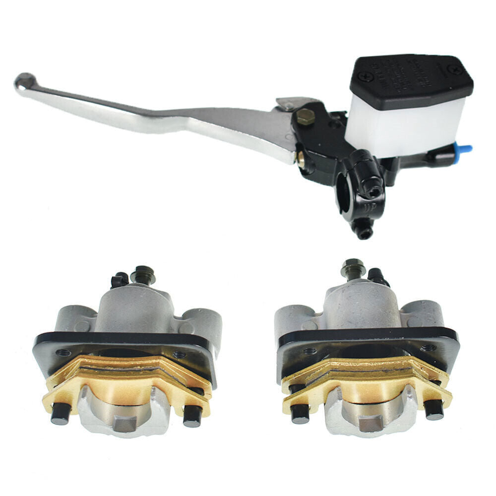 Front Brake Calipers Pads & Master Cylinder For Arctic Cat 300 2X2，4X4 2003 ATV