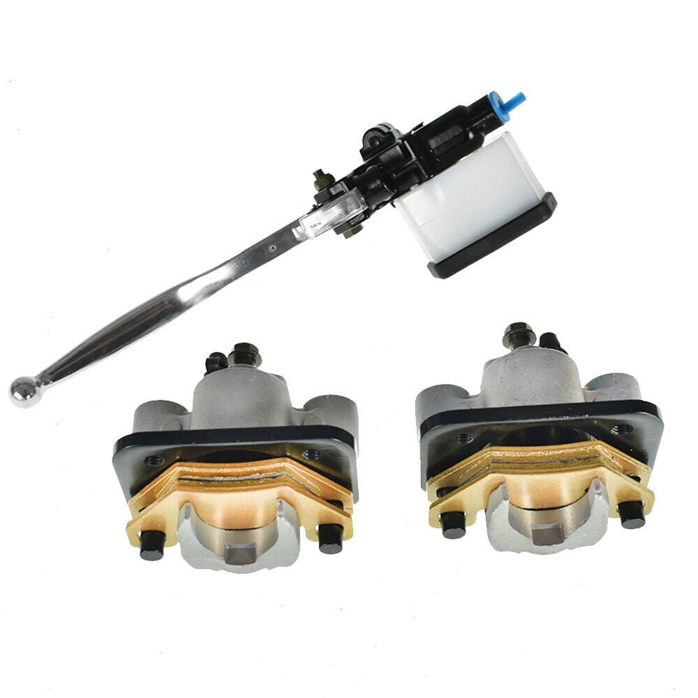 Front Brake Calipers Pads & Master Cylinder For Arctic Cat 300 2X2，4X4 2003 ATV