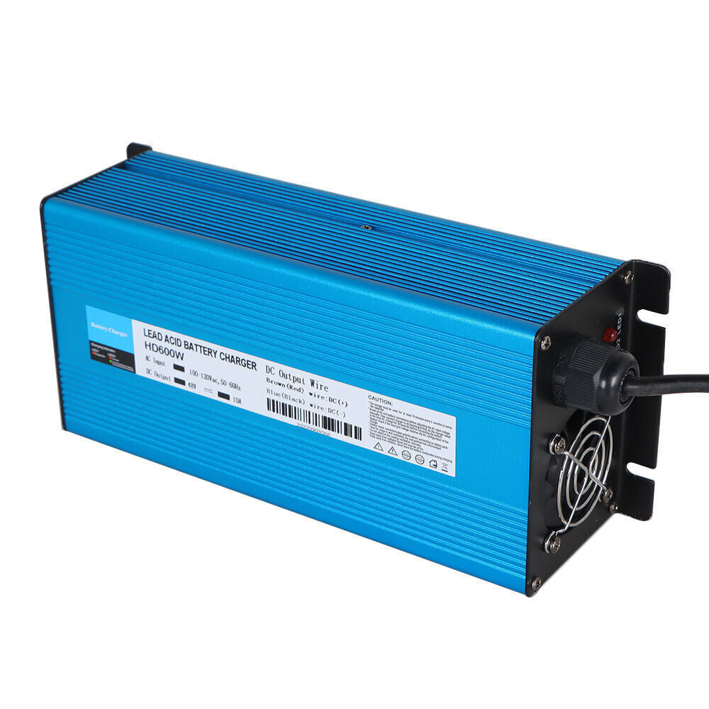 48 V10 A 3 Pin plug Battery Charger(Lead -Acid) for Club Car 1996-2022 Golf Cart
