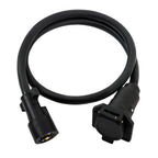 Trailer Plug Extension Cord 7 Pin Harness 10-14 AWG RV Gooseneck 4 ft