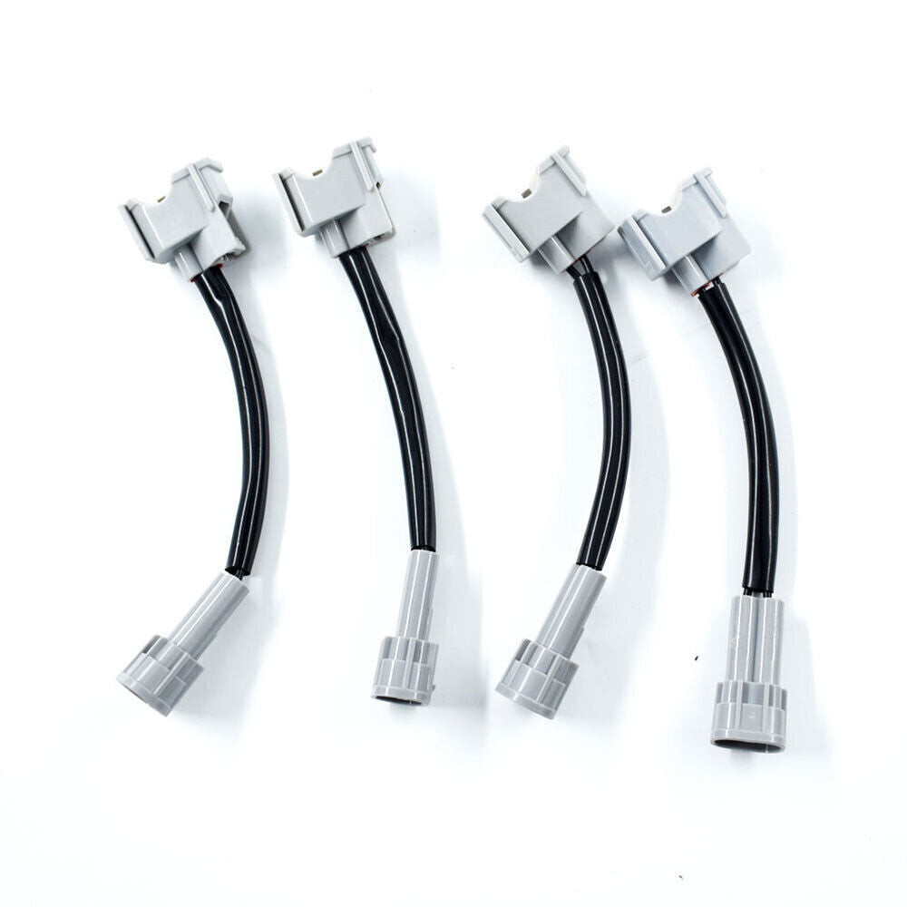 Fuel Injectors w/ Adapters 4 pcs For 1997-2001 Honda Civic Acura Integra