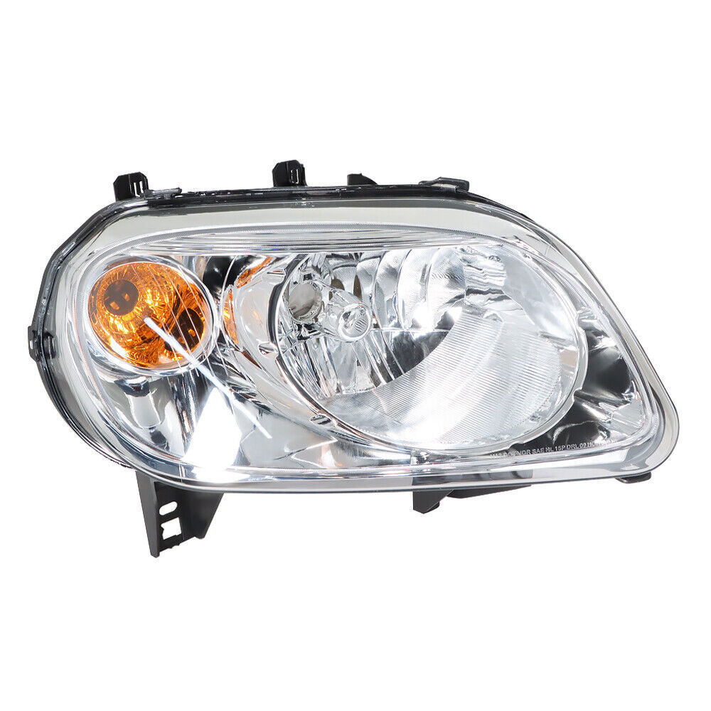 Right+Left Headlight For 2006-2011 Chevy HHR Halogen Type Chrome Housing