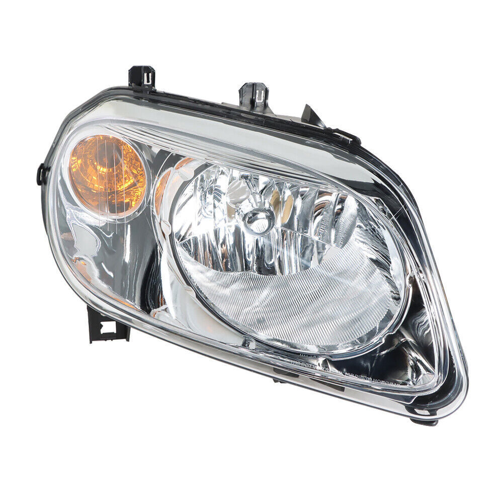 Right+Left Headlight For 2006-2011 Chevy HHR Halogen Type Chrome Housing
