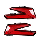 Left Right Red LED Brake Tail Lights For 2017-2021 Can-Am Maverick X3 Max R 4x4