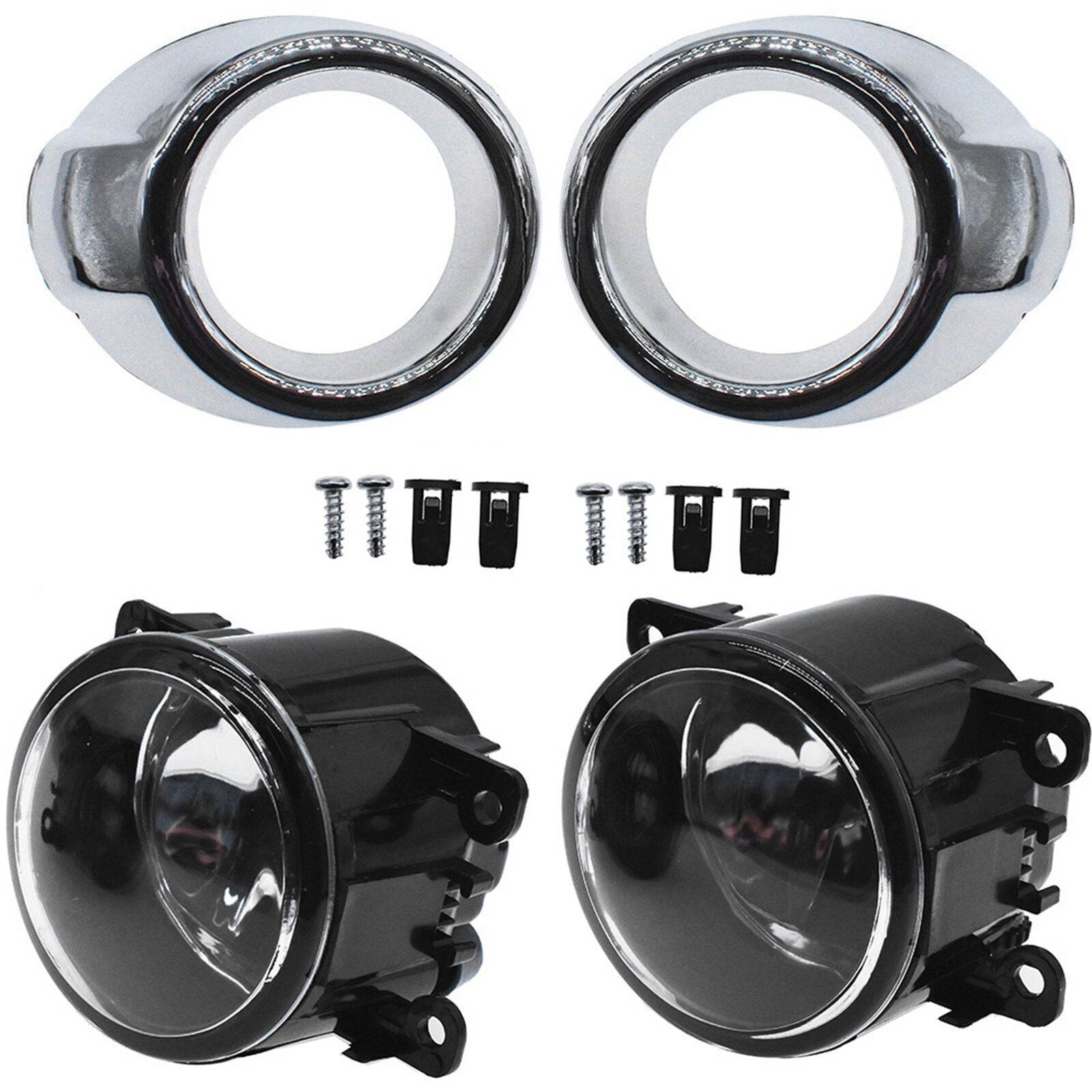 Bumper Driving Fog Lights Lampss For 2012-2014 Ford Focus LH And RH+Bulb