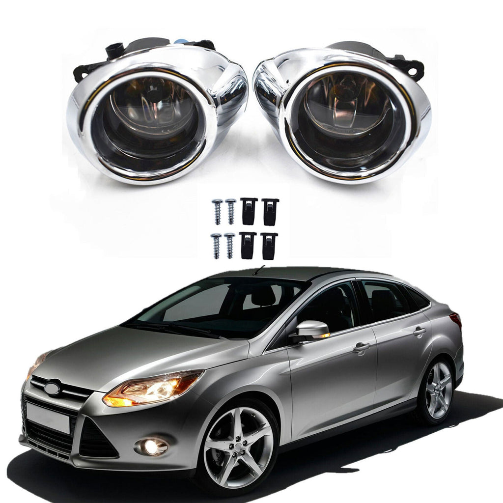 Bumper Driving Fog Lights Lampss For 2012-2014 Ford Focus LH And RH+Bulb