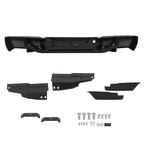 Black Steel Rear Bumper For 2004-2007 Chevrolet Colorado GMC Canyon