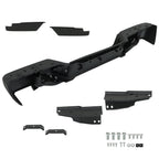 Black Steel Rear Bumper For 2004-2007 Chevrolet Colorado GMC Canyon