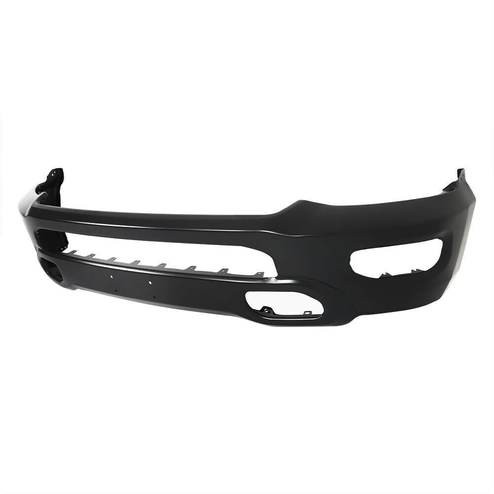 Primered Steel Front Bumper Replacement For 2019-2023 Dodge RAM 1500 Blk