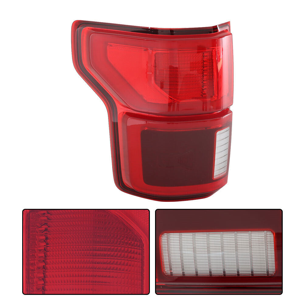 Driver Left Side LH Tail Light For 2018-2020 Ford F150 LED w/ Blind Spot