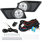 Left+Right Bumper Fog Lights Lamps For 2011-2014 Dodge Charger W/Bulbs