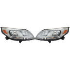 Left+Right Headlight For 13-15 Chevrolet Malibu LS 16 Limited LS Halogen
