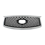 Front Upper Grille For 2019-2023 Infiniti QX50 W/O Camera Option Plastic