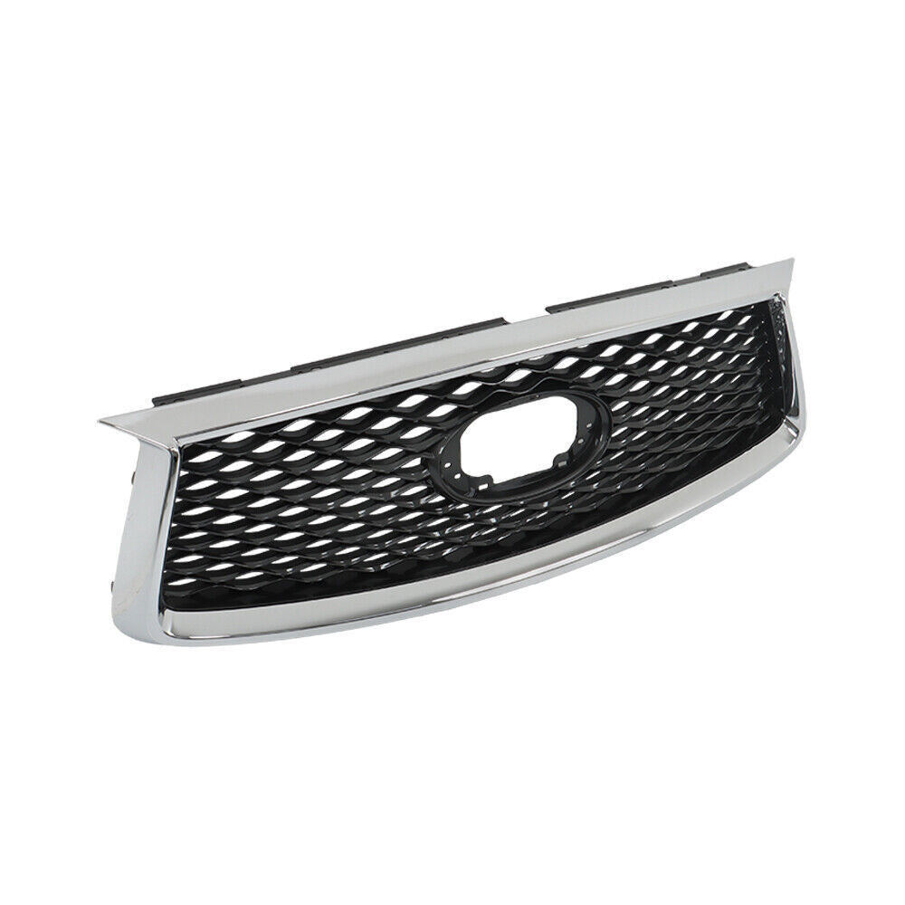 Front Upper Grille For 2019-2023 Infiniti QX50 W/O Camera Option Plastic