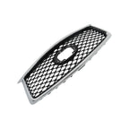Front Upper Grille For 2019-2023 Infiniti QX50 W/O Camera Option Plastic
