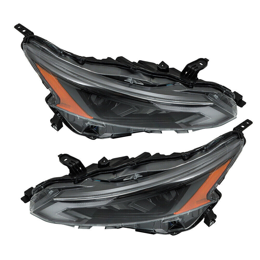 Left+Right Headlight For 2023-2024 Nissan Altima Full LED Headlamp