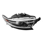 Right Projector Headlight For 2016-2019 Ford Taurus Halogen W/Black Trim