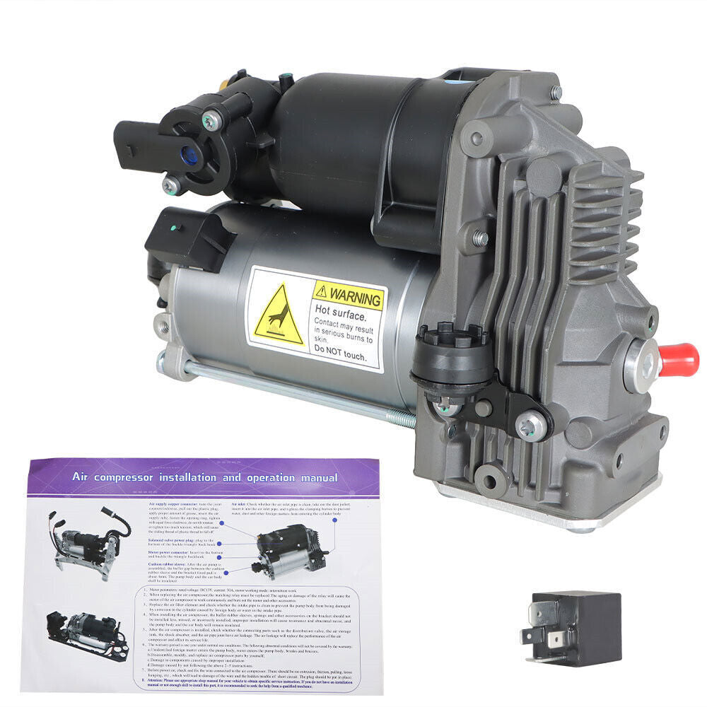 Air Suspension Compressor Pump For 13-15 Mercedes ML GL Class W166 X166