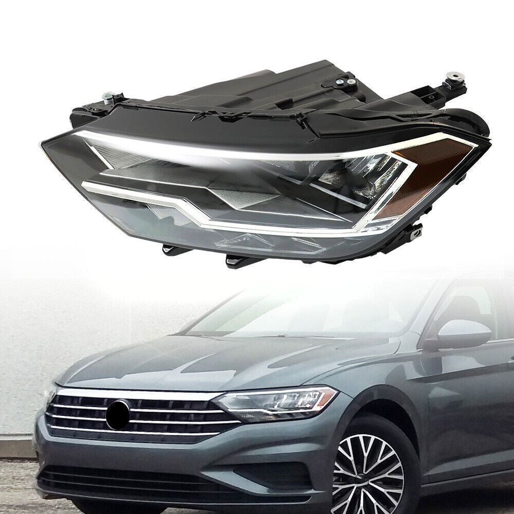 Left Side Headlight For 2019-2023 Volkswagen Jetta Non-Projector LED