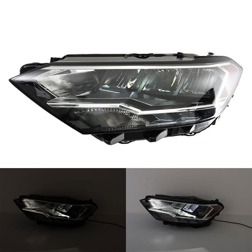Left Side Headlight For 2019-2023 Volkswagen Jetta Non-Projector LED