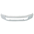 Front Bumper Face Bar For 20-22 Ford F250 F350 Chrome W/o Fog Light Hole