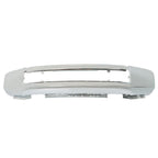 Front Bumper Face Bar For 20-22 Ford F250 F350 Chrome W/o Fog Light Hole