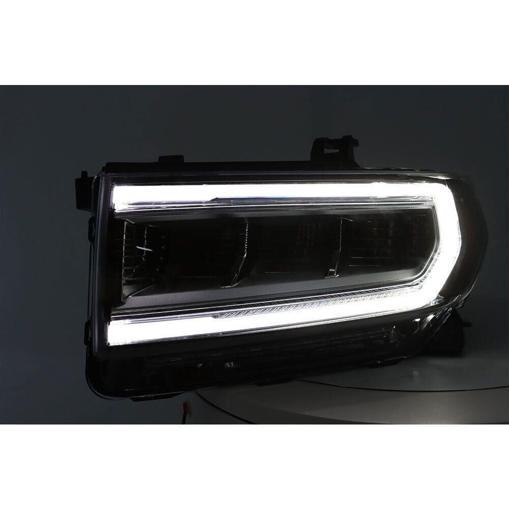 Left LED Headlights Assembly For 2020-2023 GMC Acadia SL/SLE Front Black