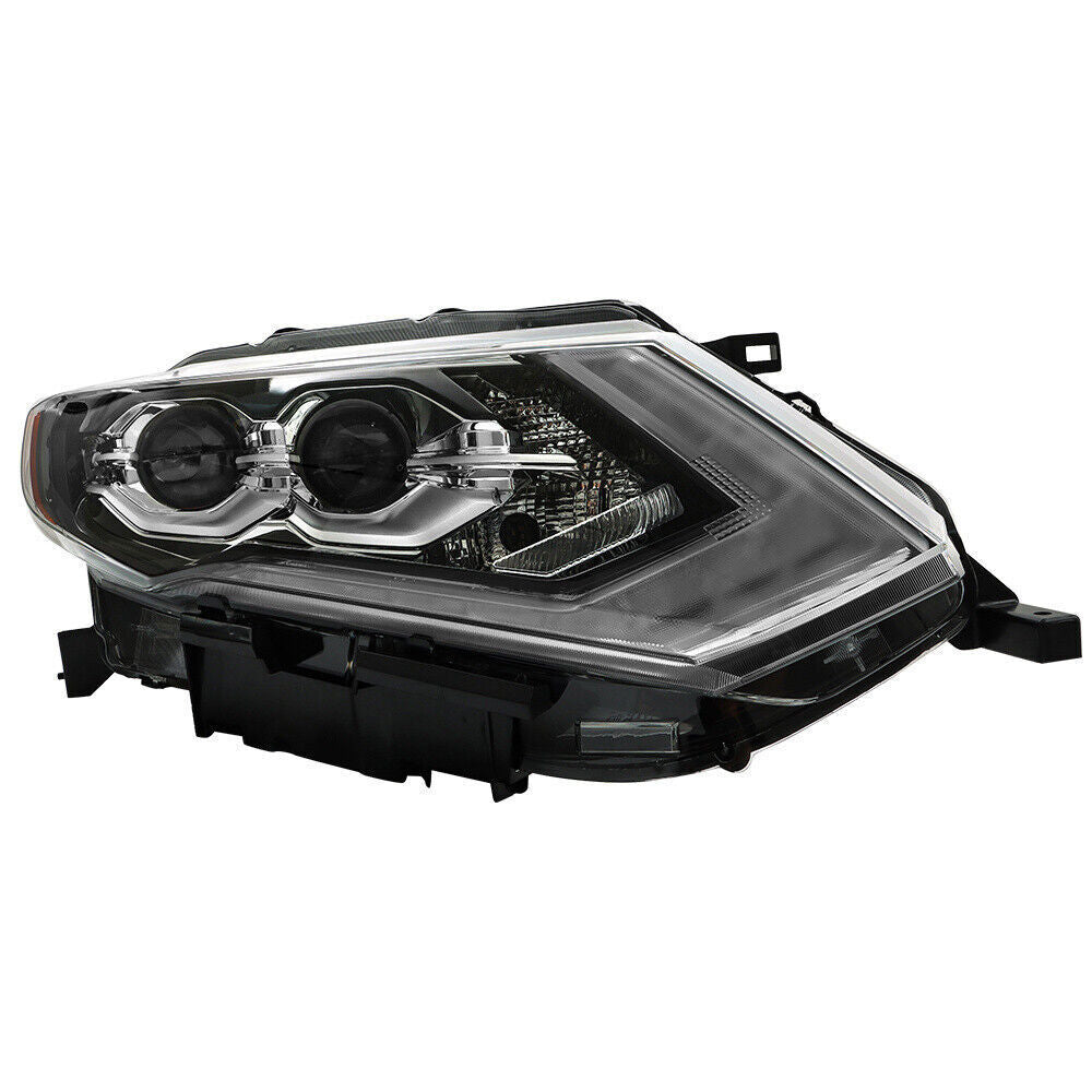 Right Side Headlight For 2017-2020 Nissan Rogue SL Hybrid Sport LED Lamp