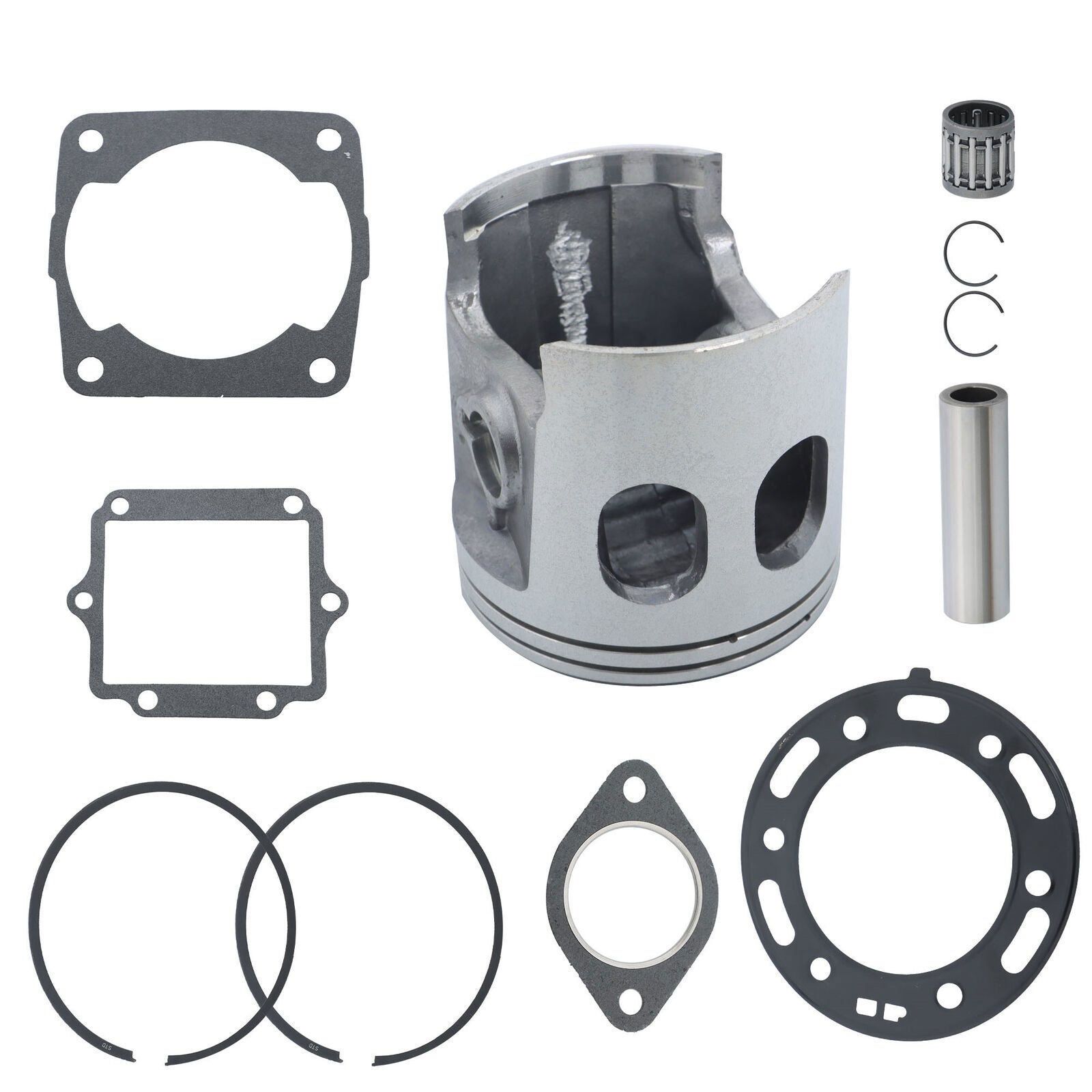 Standard Bore Top End Repair piston Kit for Polaris 400 2-Stroke 83mm