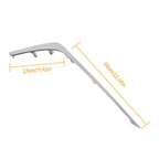 Front Bumper Grille Molding Left Side For 23-2024 Nissan Altima Plastic