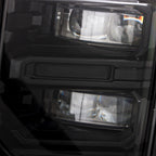 Left Headlight For 2022-2024 GMC Sierra 1500 Elevation/Pro/SLE LED Black