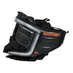 Left Headlight For 2022-2024 GMC Sierra 1500 Elevation/Pro/SLE LED Black
