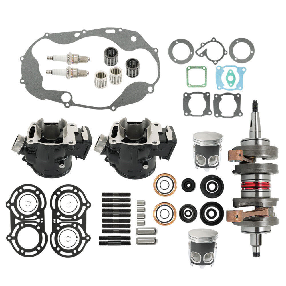 For Yamaha Banshee Complete Rebuilt Motor Engine Rebuild Top Bottom End Part Kit