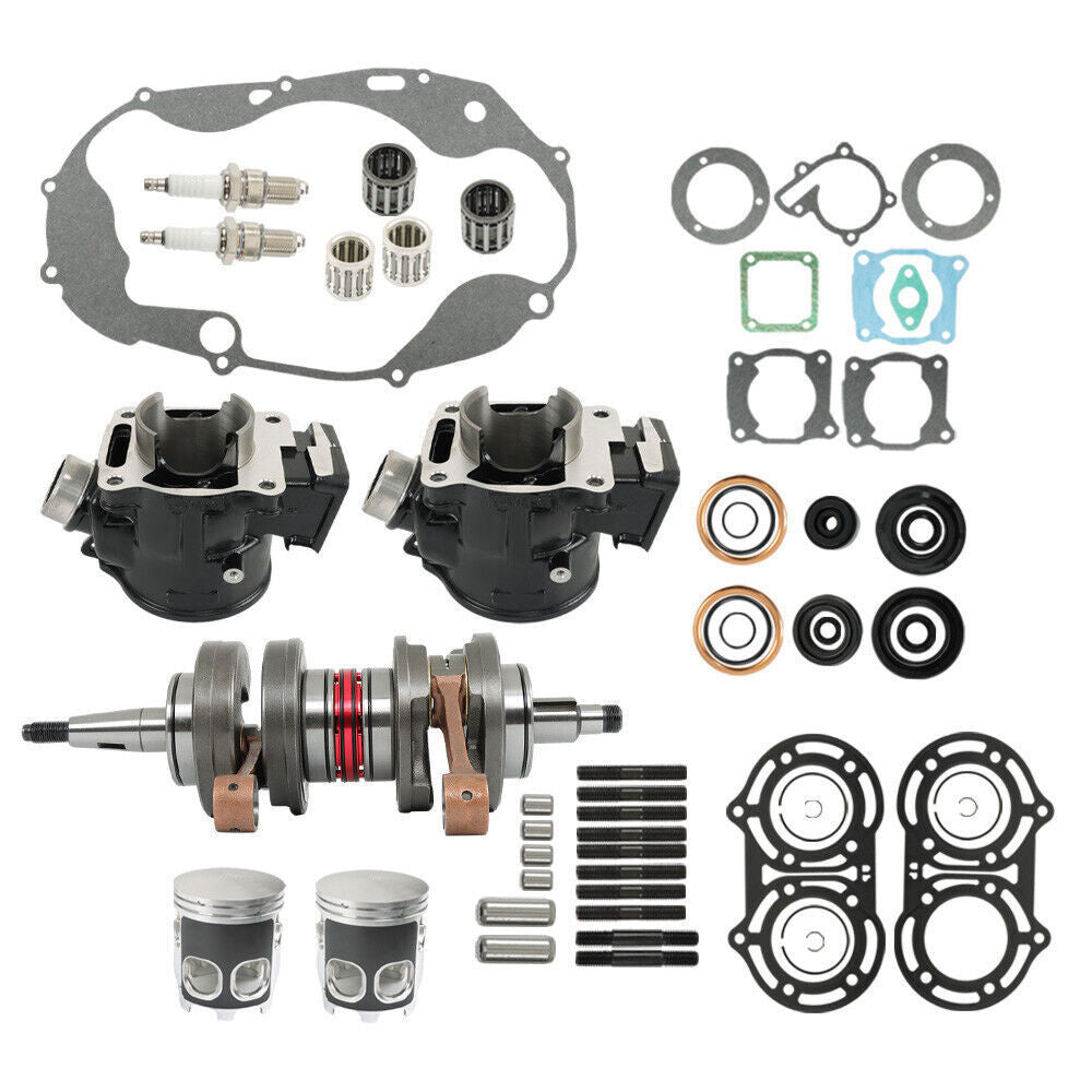 For Yamaha Banshee Complete Rebuilt Motor Engine Rebuild Top Bottom End Part Kit
