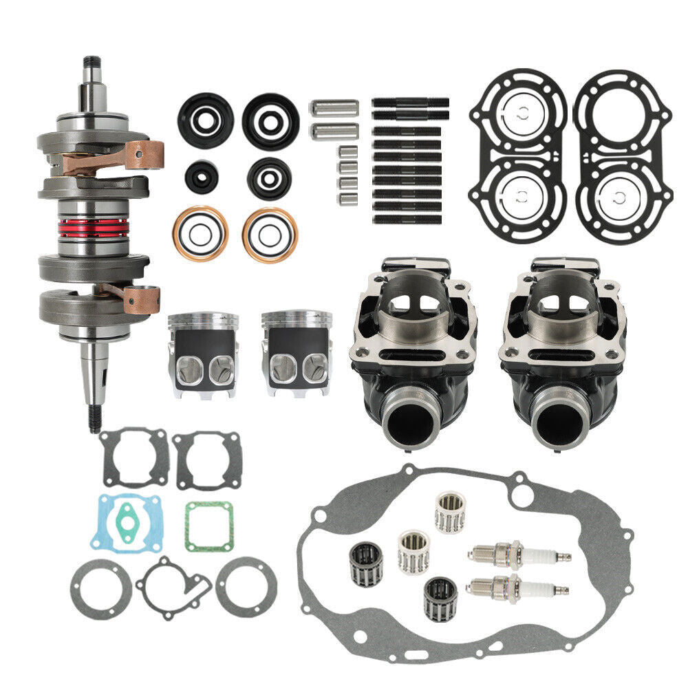 For Yamaha Banshee Complete Rebuilt Motor Engine Rebuild Top Bottom End Part Kit