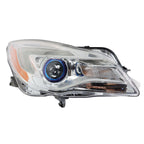 Right Headlight For 2014-2017 Buick Regal Halogen Chrome Housing Clear